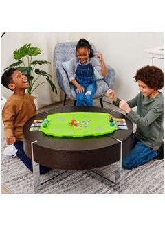 BAKUGAN Bakugan Evo Battle Arena Includes Exclusive Leonidas Bakugan 2 Cards And Bakucores Neon Game Board For Bakugan Collectibles Ages 6 And Up  - Image 5