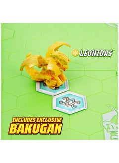 BAKUGAN Bakugan Evo Battle Arena Includes Exclusive Leonidas Bakugan 2 Cards And Bakucores Neon Game Board For Bakugan Collectibles Ages 6 And Up  - Image 3