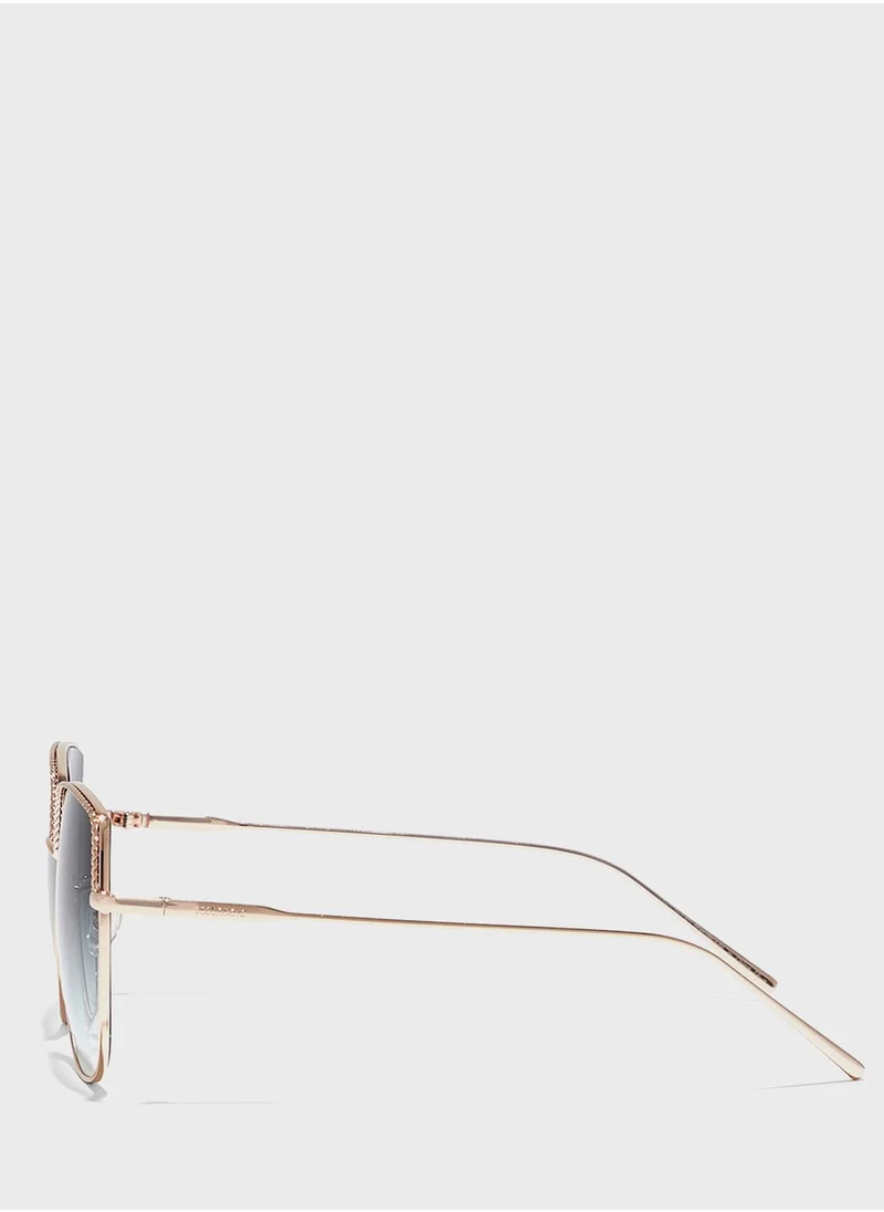 30Sundays Sage Oversized Sunglasses