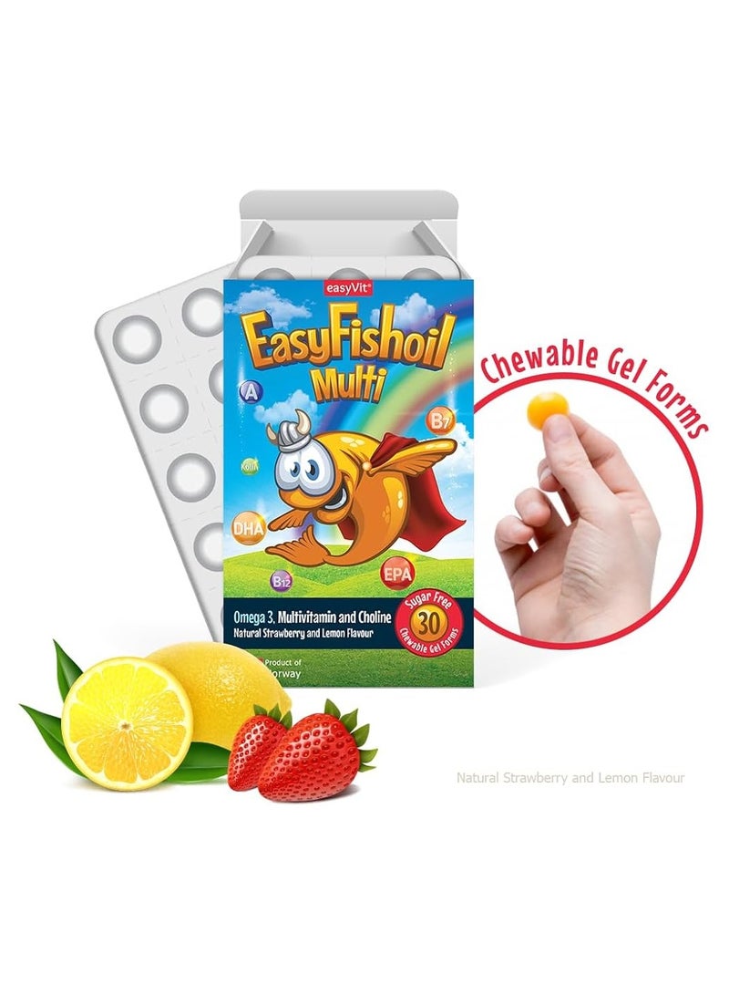 easyVit Easy Fish oil Multi 30 Chewable Gel - Image 2