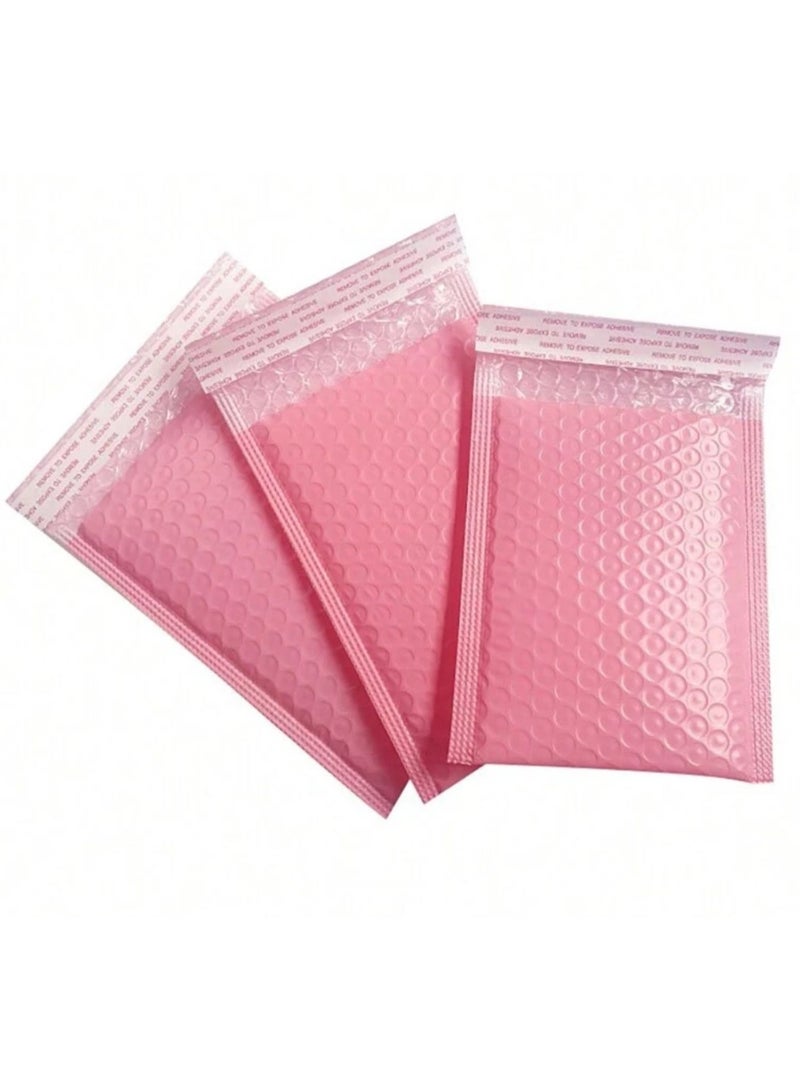 Bubble Bags 10pcs Self Sealing Plastic Bubble Bags with Strong Adhesive High Quality Anti Static Padded Bags for Shipping Storage and Transport pink size 26*32 - Image 3