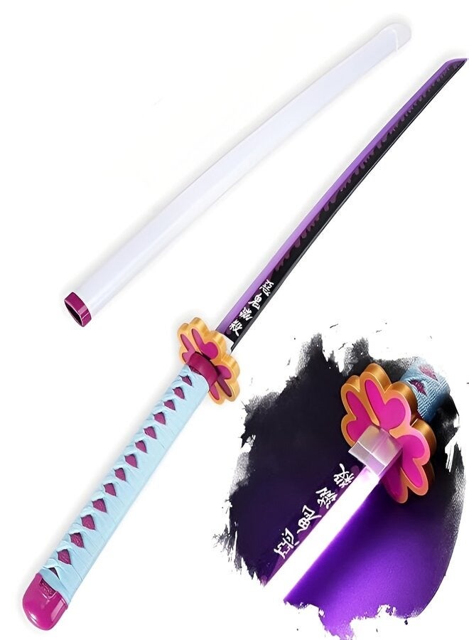 Sakura Anime Toys and Gifts Mitsuri Kanroji Wooden Sword With Light