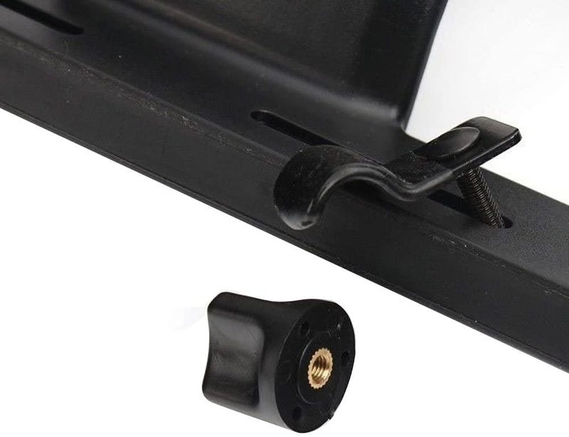 Oshotto علاقة معاطف سيارة Oshotto CH-04 مع مسند رأس قابل للفصل لمقاعد السيارة لحمل الملابس للبدلات والمعاطف متوافقة مع فورد إيكوسبورت (أسود) - Image 5