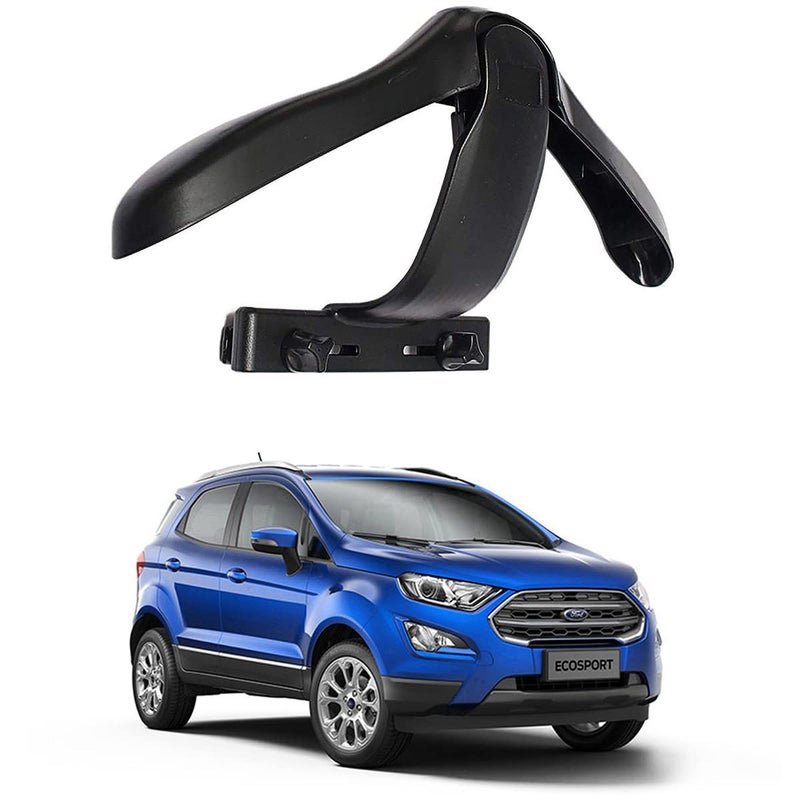 Oshotto علاقة معاطف سيارة Oshotto CH-04 مع مسند رأس قابل للفصل لمقاعد السيارة لحمل الملابس للبدلات والمعاطف متوافقة مع فورد إيكوسبورت (أسود) - Image 1