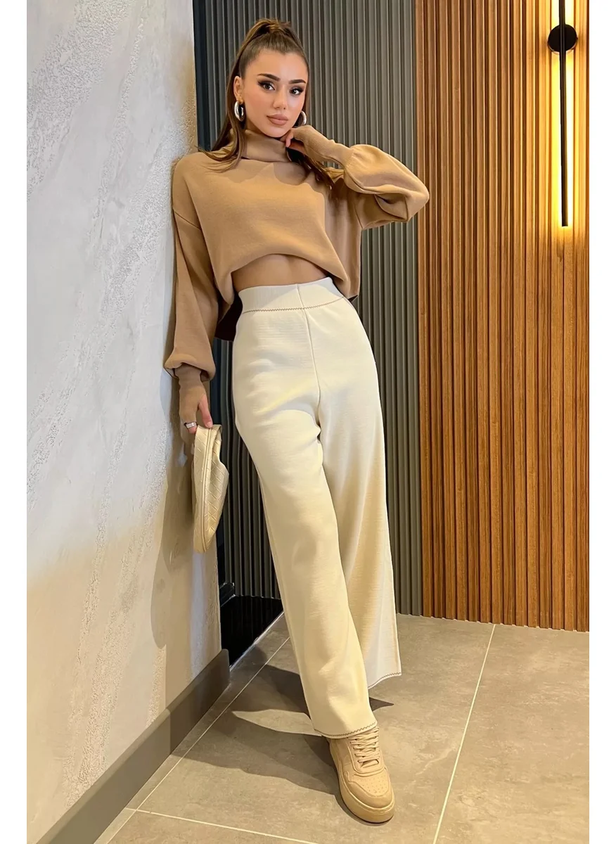 Gülseli Gulseli Women's Knitted Trousers