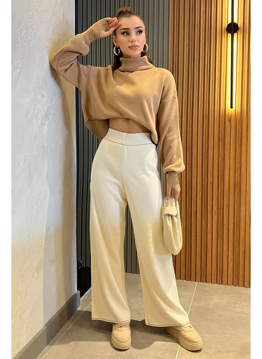 Gülseli Gulseli Women's Knitted Trousers