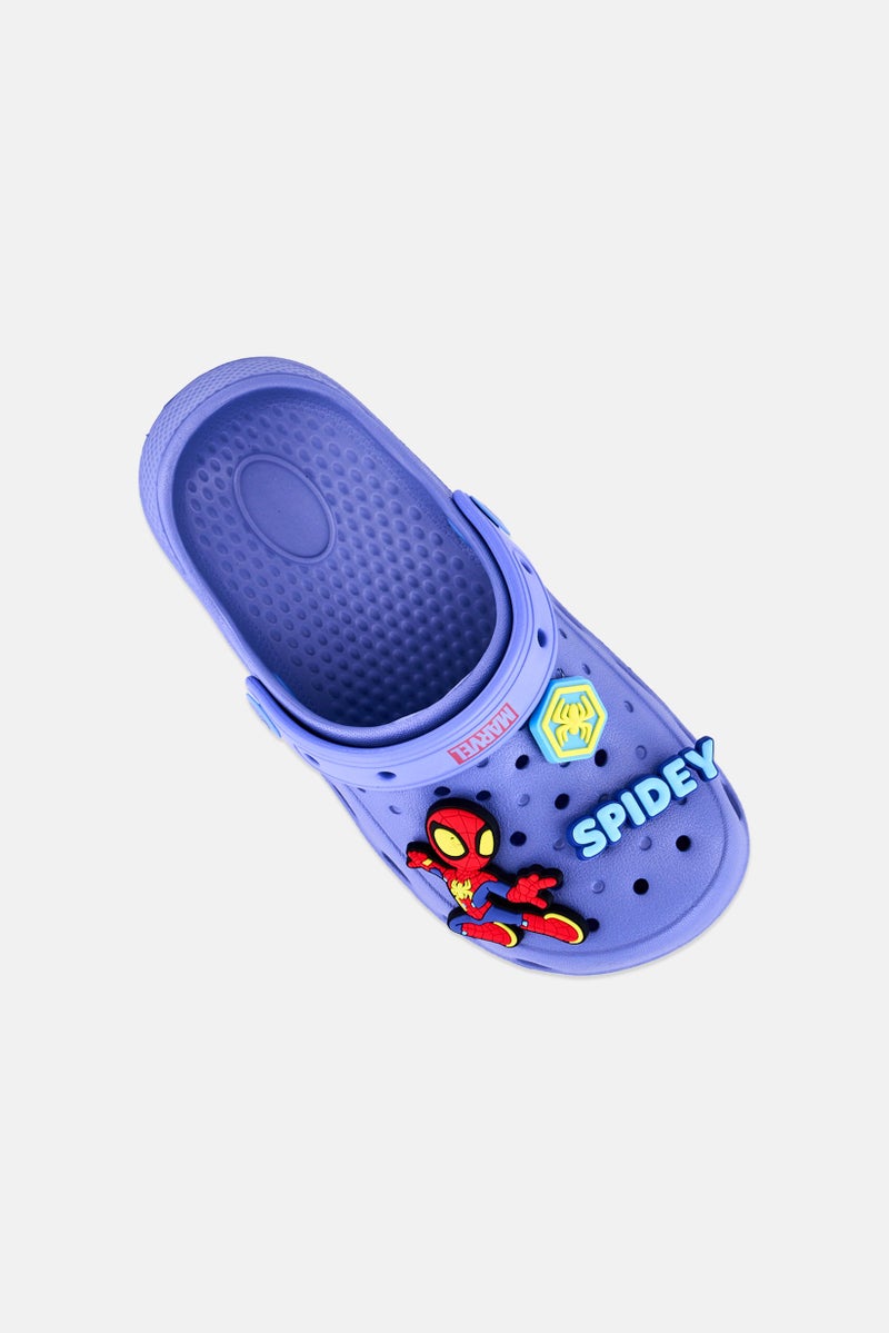 MARVEL Kids Boy Spidey Amazing Friends Slingback Clogs, Blue - Image 2