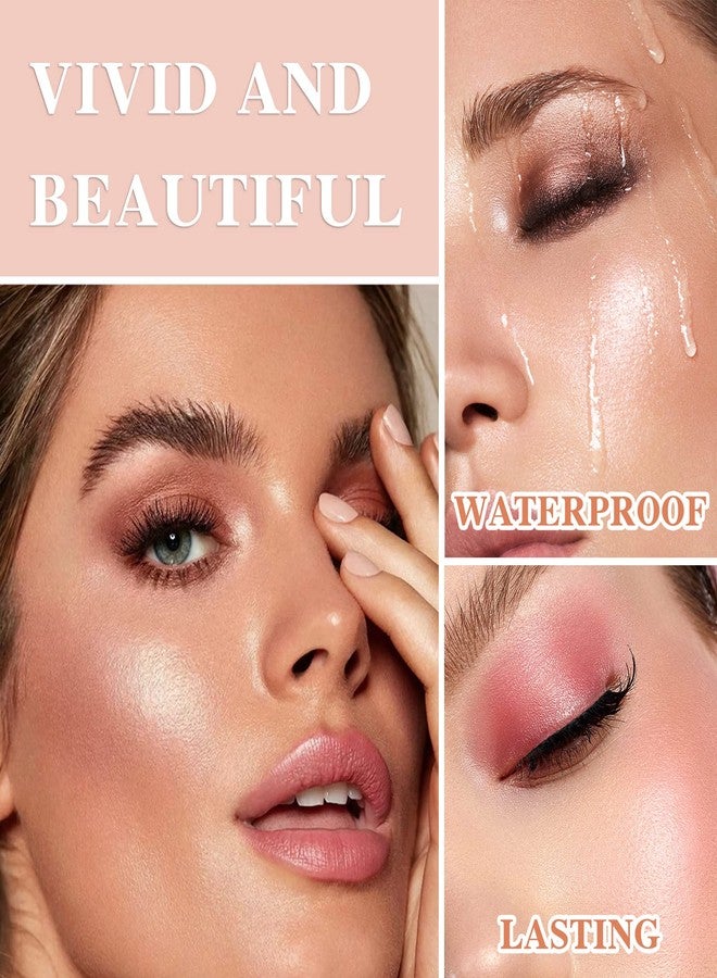 Fusang 12 Colors Naked Eyeshadow Palette,Natural Matte Nude Eyeshadow Palette Shimmer Highly Pigment Eye Shadow Pallete Set Long Lasting & Waterproof Smokey Smokey Glitter Eye Makeup with Brush （A） - Image 4