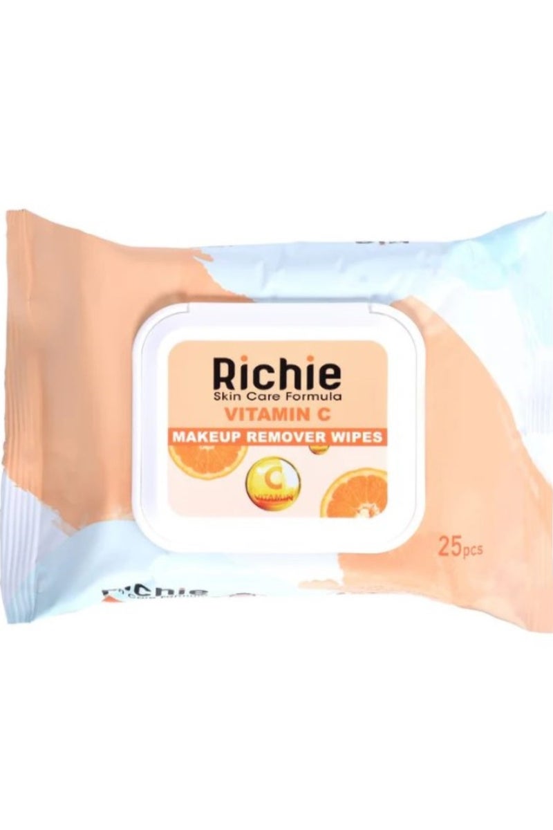 Richie Vitamin C Makeup Remover Wipes (25 Pcs)