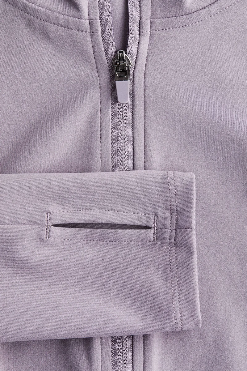 اتش اند ام Zip-through sports jacket with SoftMove™