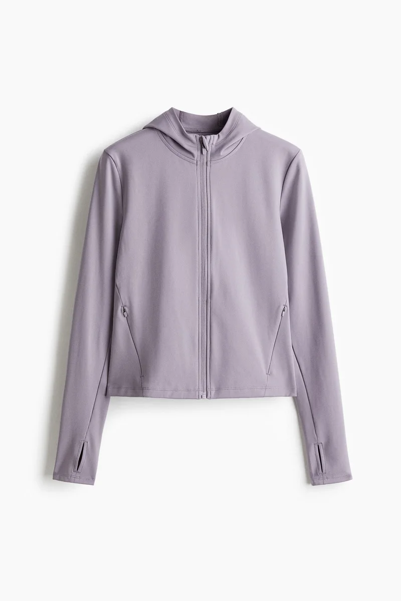 H&M Zip-through sports jacket with SoftMove™