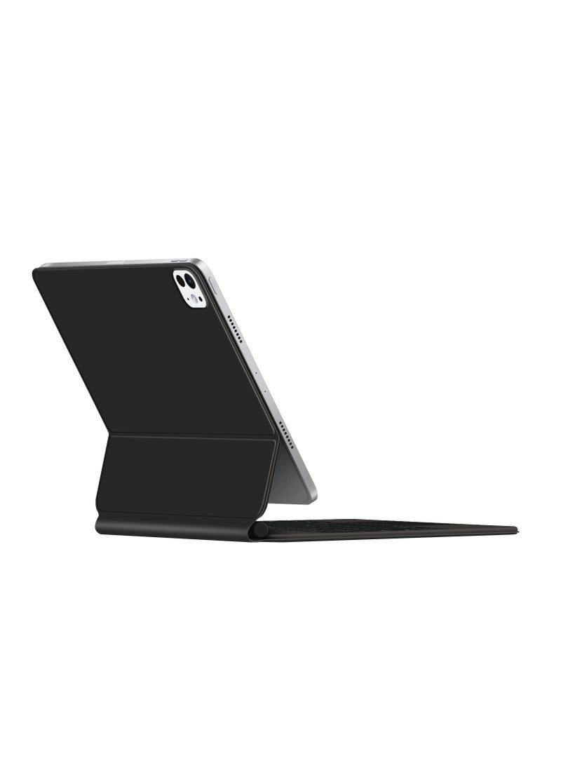 عام لوحة مفاتيح مغناطيسية لـ iPad Pro 11/13” 2024، تحتوي على لوحة تعقب متعددة اللمس، لوحة مفاتيح خلفية لاسلكية، قاعدة عائمة قابلة للتعديل بسهولة - Image 4