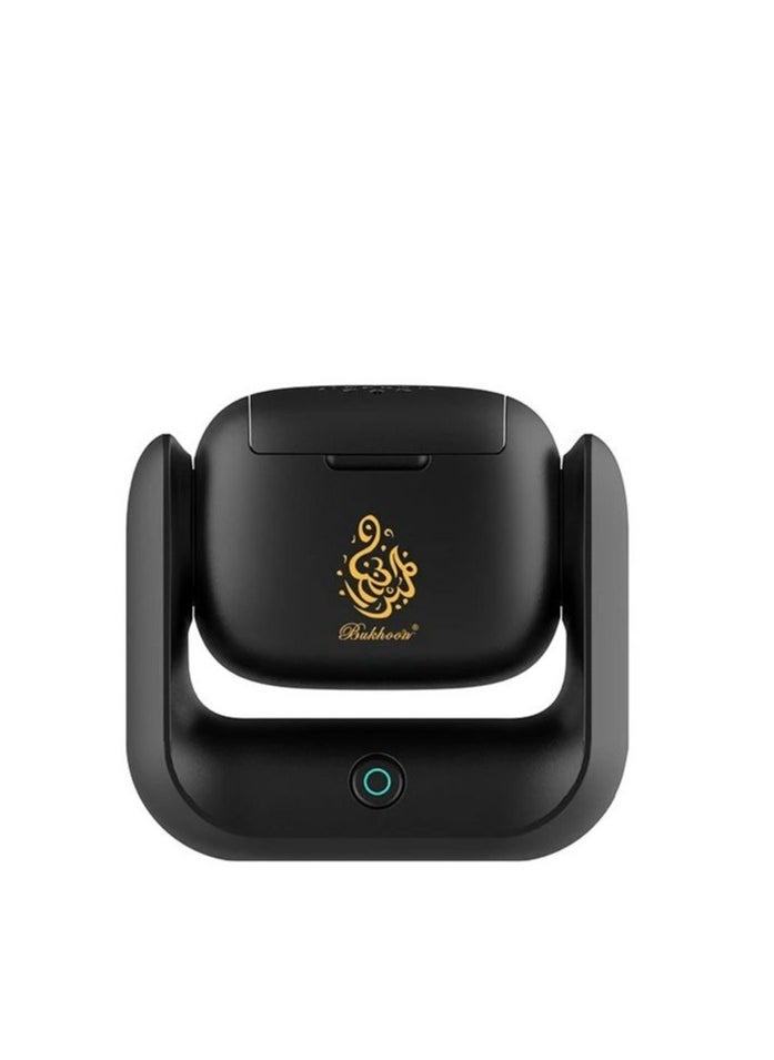 Bukhoon Modern Rotatable Incense Burner – Rechargeable Bakhoor Burner with 1500 mAh Battery, 700°C Fast Heating, Type-C Charging, LED Indicator & 90° Rotating Head – Flameless Portable Oud Diffuser for Home, Car & Travel - Image 1