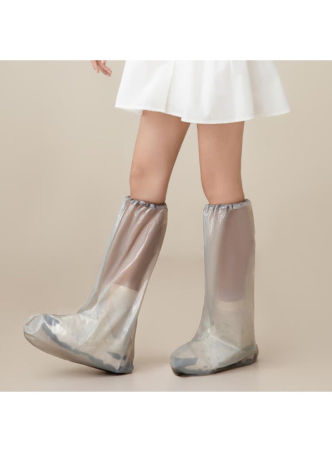 Bwnk Waterproof Rain Shoe Covers Thickened Wear-resistant Rain Boots For Men And Women 20-pack - Image 1