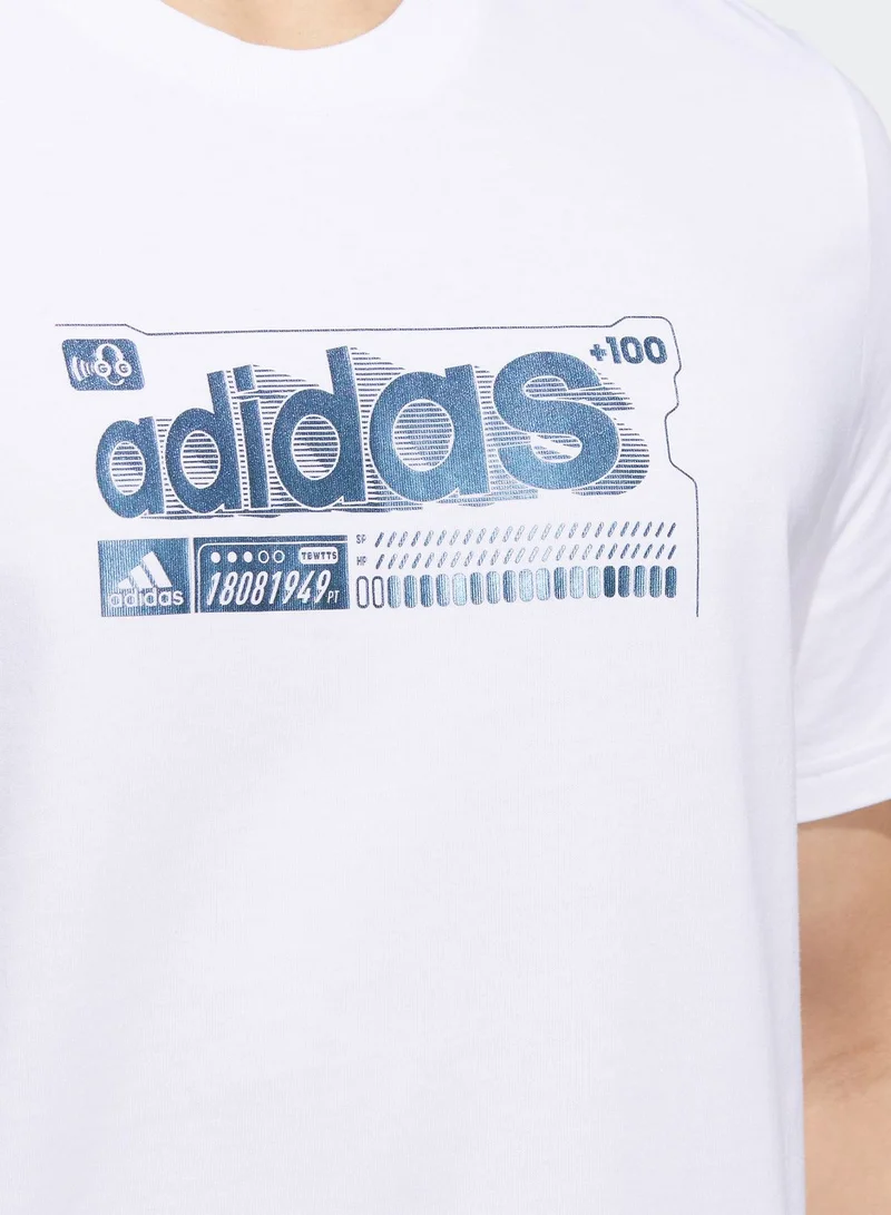 adidas تيشيرت عصري