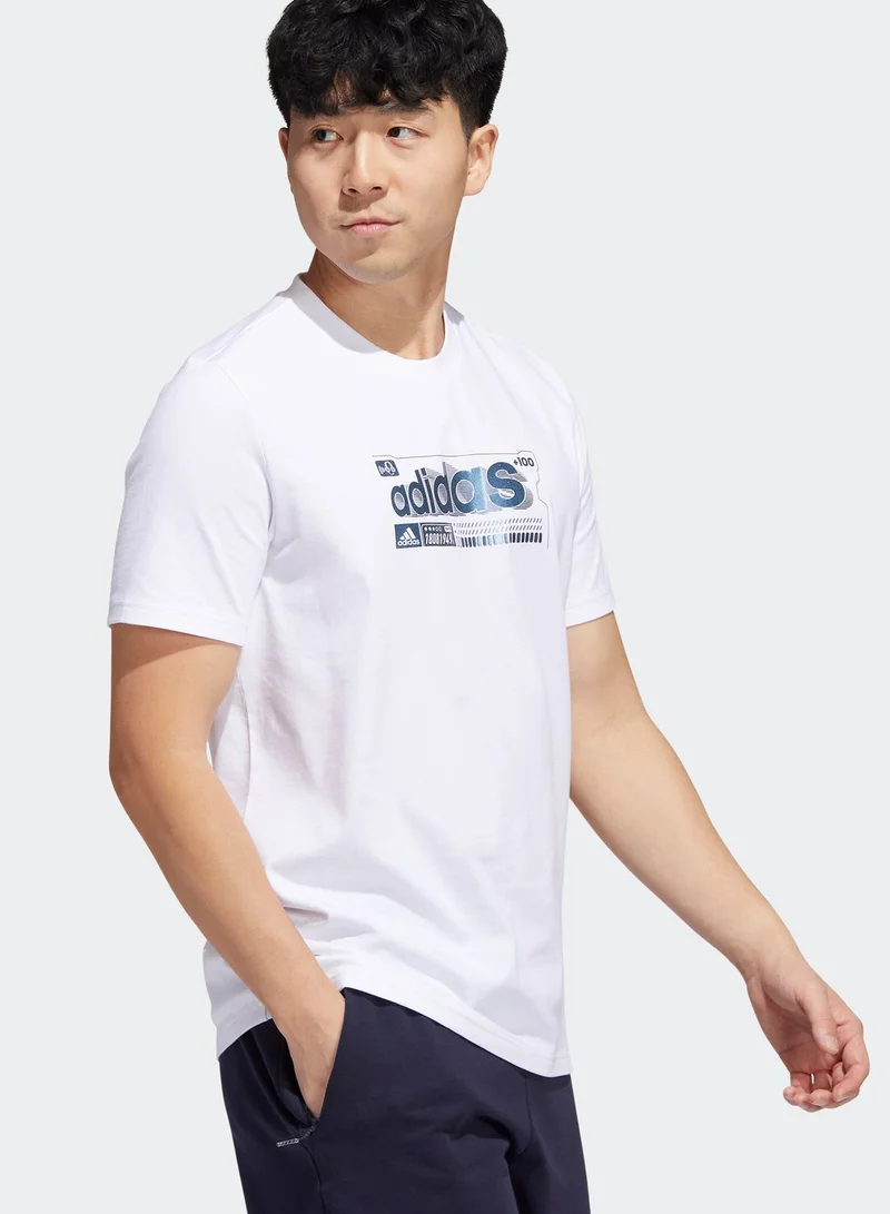 adidas تيشيرت عصري