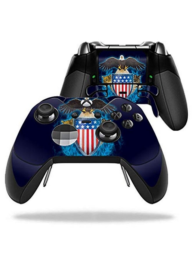 MIGHTY SKINS Mightyskins Skin Compatible With Microsoft Xbox One Elite Controller Usa Trinity | Protective, Durable, And Unique Vinyl Wrap Cover | Easy To Apply, Remove, And Change Styles | Made In The Usa - Image 1