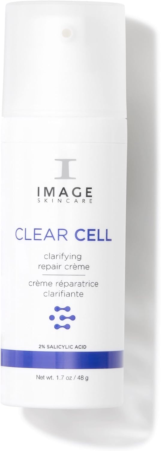 IMAGE Skincare CLEAR CELL Clarifying Repair Crme Facial Night Cream Gel Moisturizer for Oily Prone Skin 48 g