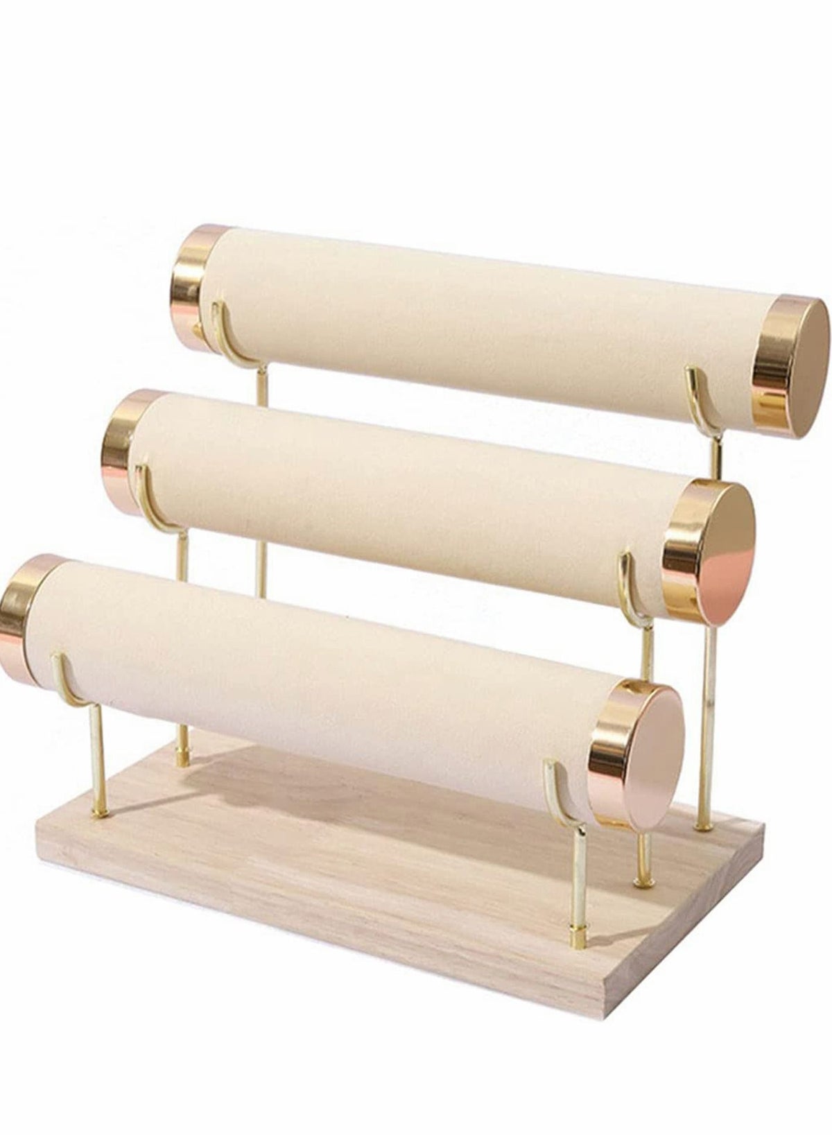Y&D Detachable Bracelet Holder Three Tier, Velvet Stylish Jewelry ...