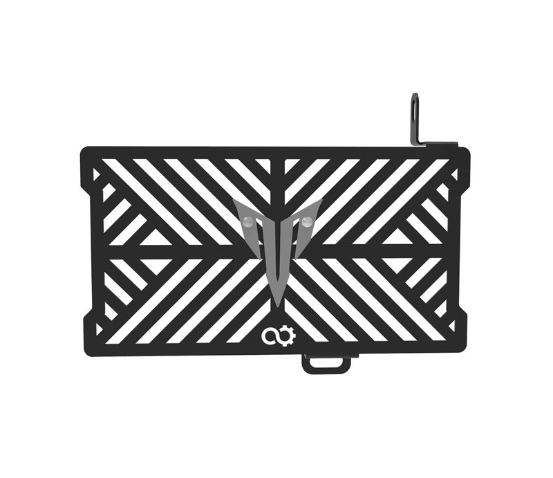 Auto Infinity Radiator Guard Compatible With Yamaha MT15 (White, Pack of 1) - Image 1