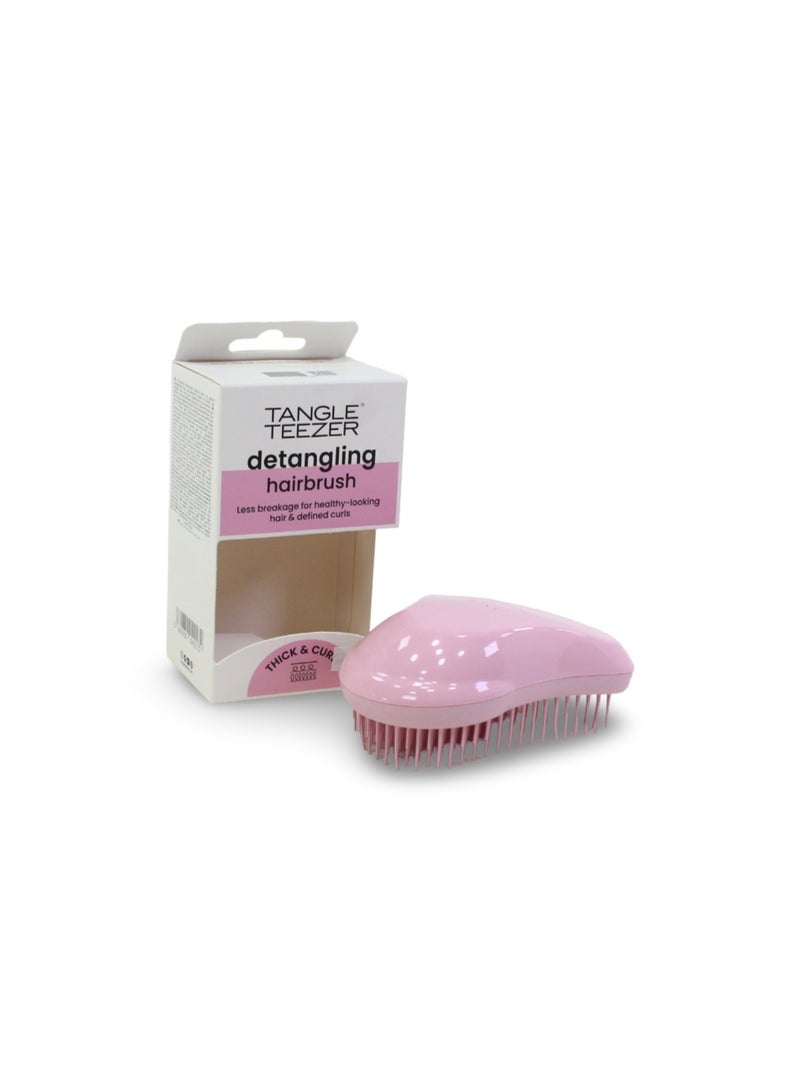 Tangle Teezer The Original Thick & Curly Detangling Hairbrush – Pink - Image 1
