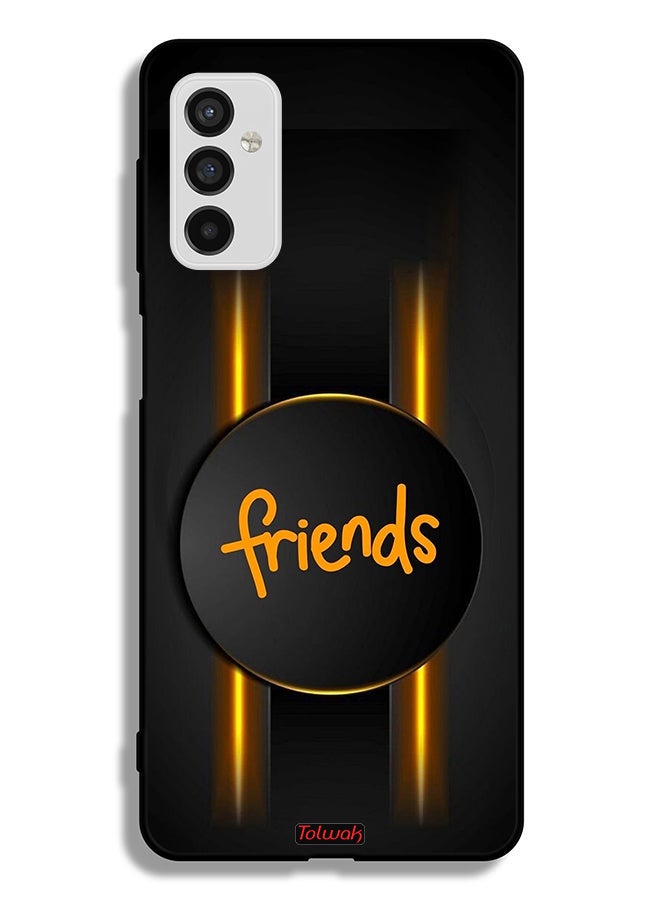 Tolwak Samsung Galaxy M52 5G Protective Case Cover Friends - Image 2