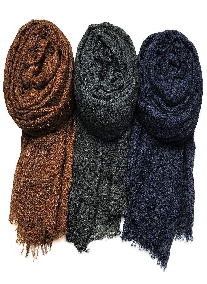 Axe Sickle - Axe Sickle Women Scarf Shawl for All Seasons 3PCS Scarves Wrap Scarves H. - Image 1