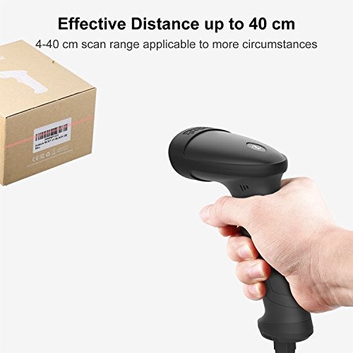 Inateck 1D USB Barcode Scanner with Intelligent Stand Wired, BCST-33 - Image 5