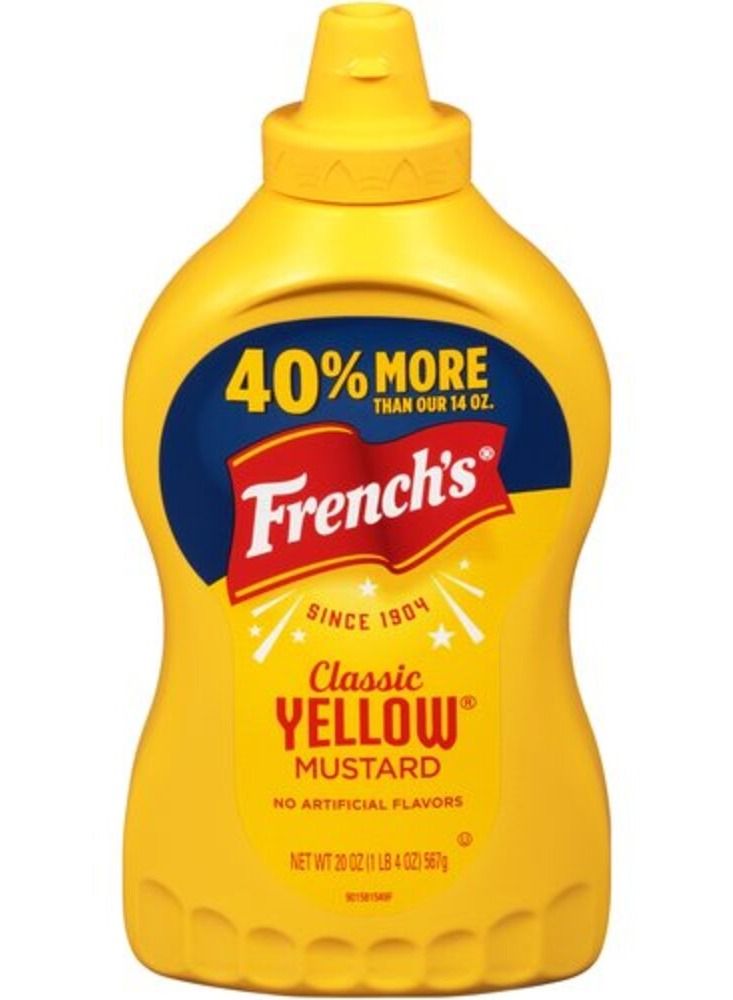 Classic Yellow Mustard 567g