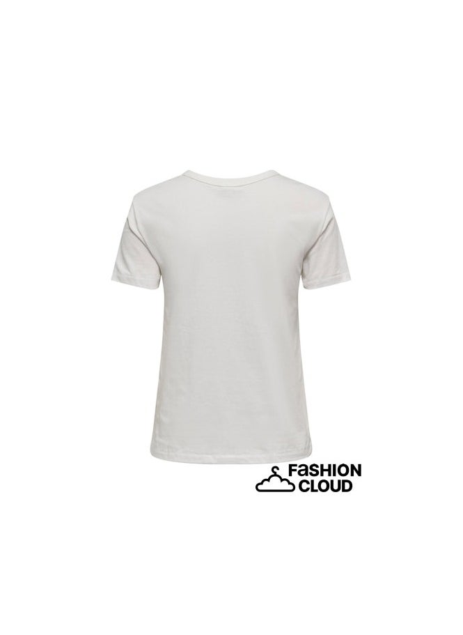 Jacqueline de Yong Crew Neck Graphic T-Shirt  - Image 2