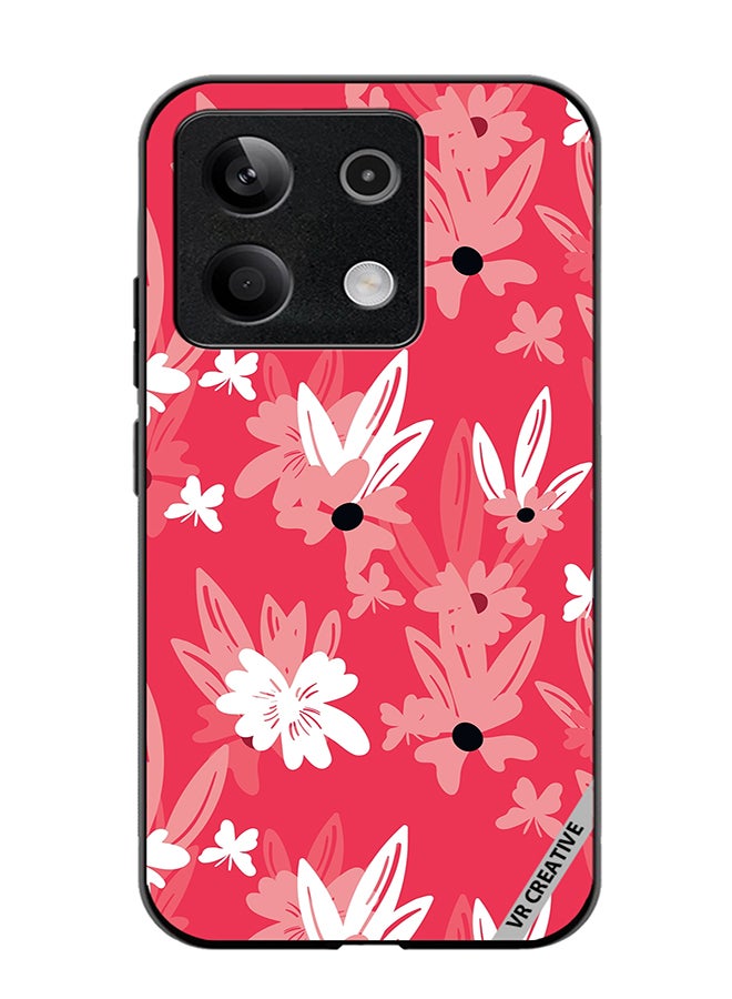 VR CREATIVE Protective Case Cover For Xiaomi Poco X6 Floral Pattern Based On Traditional Folk Art Ornaments Design Multicolour - Image 1