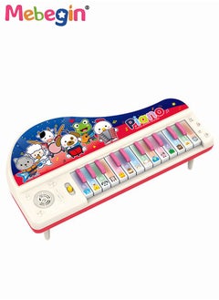 Piano Keyboard Toy with 13 Animal Calls, Multifunctional Electronic Piano Toy, Preschool Learning Educational Instruments Toy, Great Toddler Musical Toy, Early Development Activity Toy, Suitable for Kids Aged 3+, 32*16.7cm - pzsku/Z344B988C2DAA451F73E5Z/45/_/1679024024/a60b4b29-41c2-449e-9a82-11b6d598c624