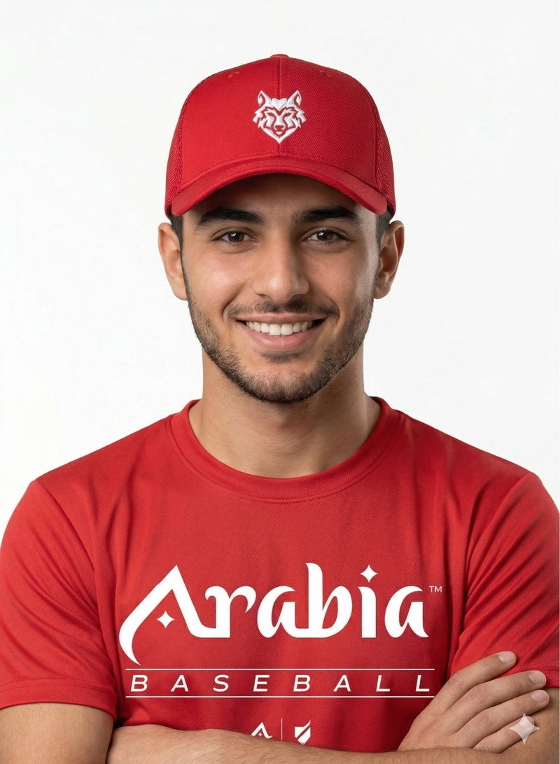 Baseball United Arabia Wolves Home Run Active Cap - Image 1