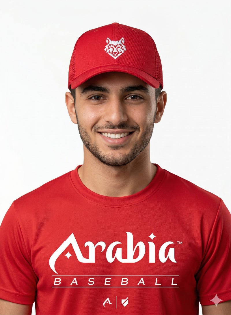 Baseball United Arabia Wolves Home Run Active Cap - Image 3