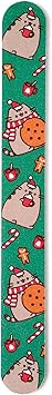 Puckator Christmas Pusheen The Cat Nail Files Strong Files for Acrylic Natural and Gel Nails Nail Filer Sander Shaper Care Kit Set for Women Beauty Products Manicure Nailfile - Image 3