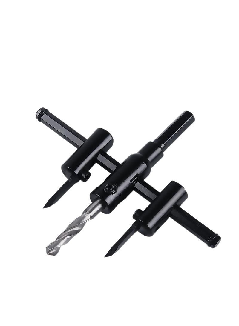 300mm Black Aircraft Type Woodworking Adjustable Hole Drill  - Image 1