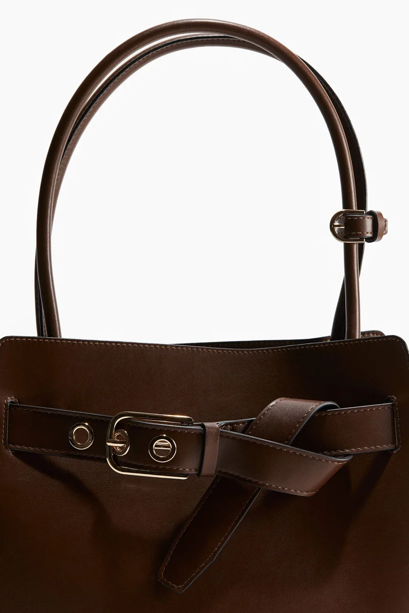 اتش اند ام Strap-Detail Tote Bag