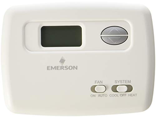 Emerson 1F78-144 Digital Heat/Cool Thermostat, White - Image 2