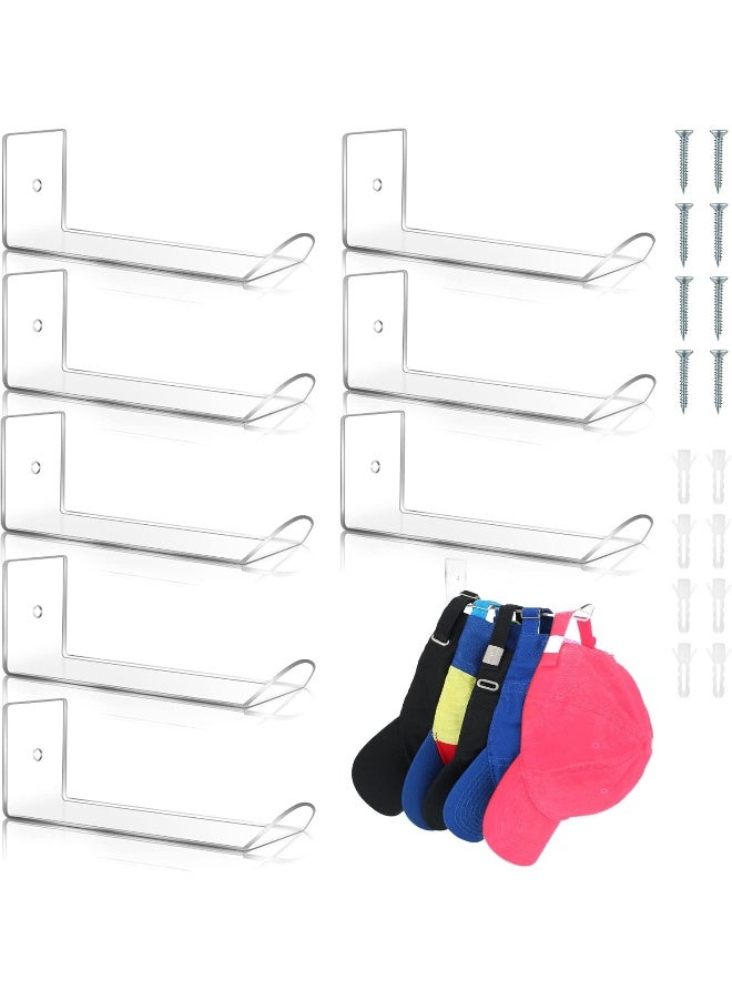 TPGP 8 Pcs Wall Mount Hat Rack  - Image 1
