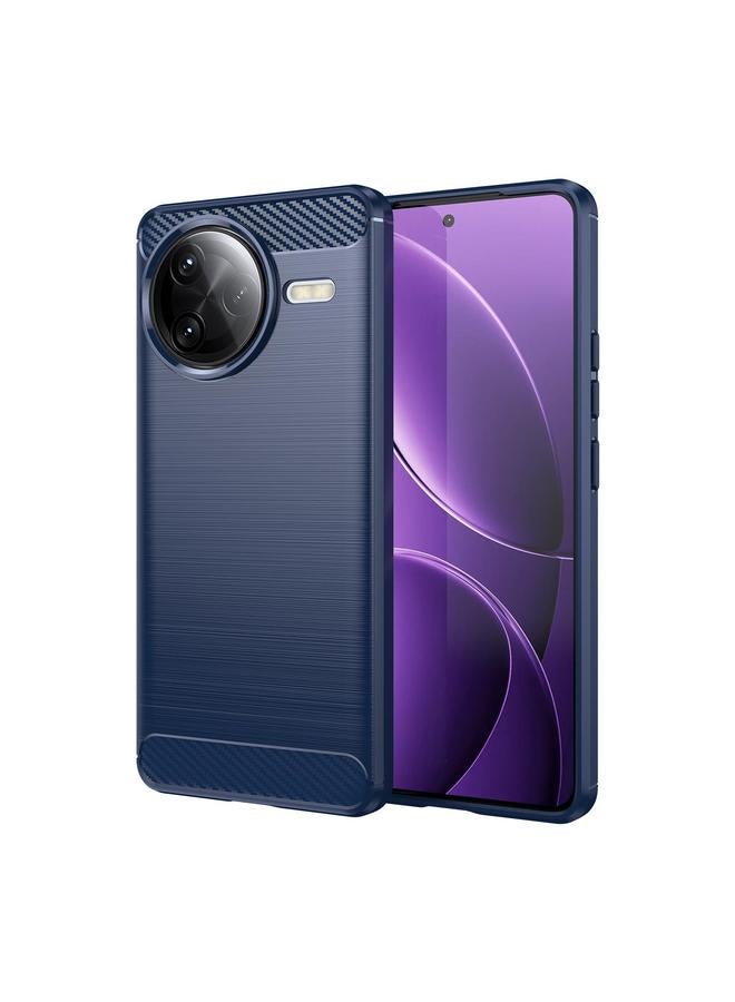 The Bros Case For Xiaomi Poco F7 Ultra Carbon Fiber Brushed Texture TPU Phone Case