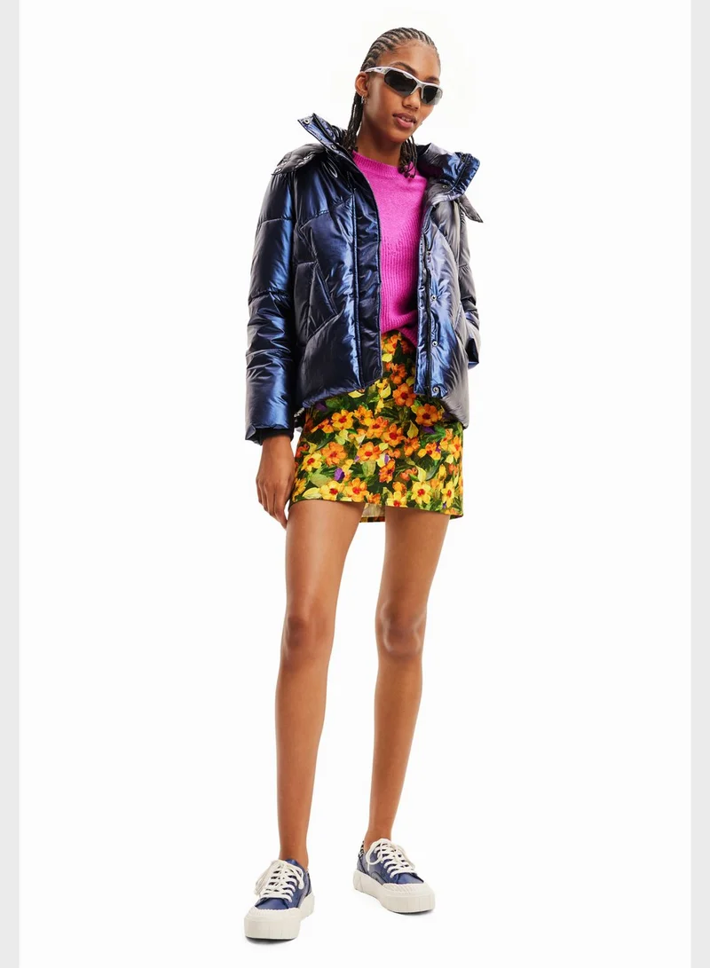 DESIGUAL Floral Print Skirt