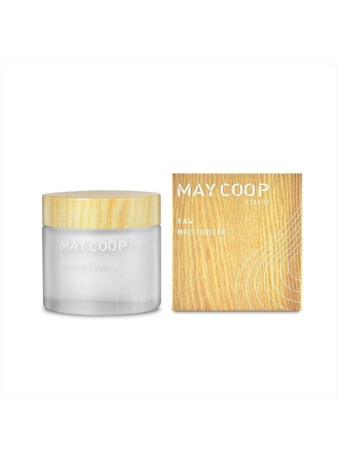 May Coop - Maycoop Raw Moisturizer Face Cream With Maple Tree Water-daily Hydrating Facial Moisturizer Cream- Anti Aging- For All Skin Types- Helps Prevent Wrinkles- Vegan And Alcohol-Free -80ml - Image 1