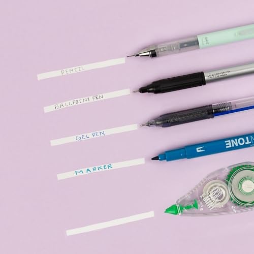 Tombow 68722 MONO Mini Correction Tape Easy to Use Applicator for Instant Corrections,Clear, 10-Pack - Image 3