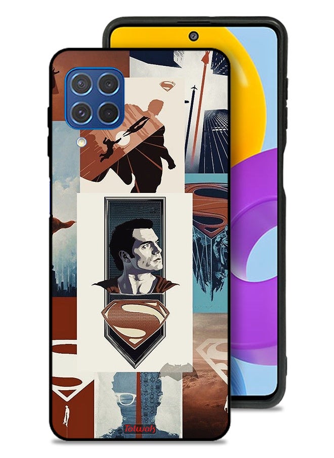 Tolwak - Samsung Galaxy M62 Protective Case Cover Superman Art - Image 1