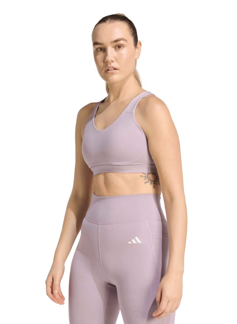 Adidas Optimé Essentials Workout High Support Bra - Image 1