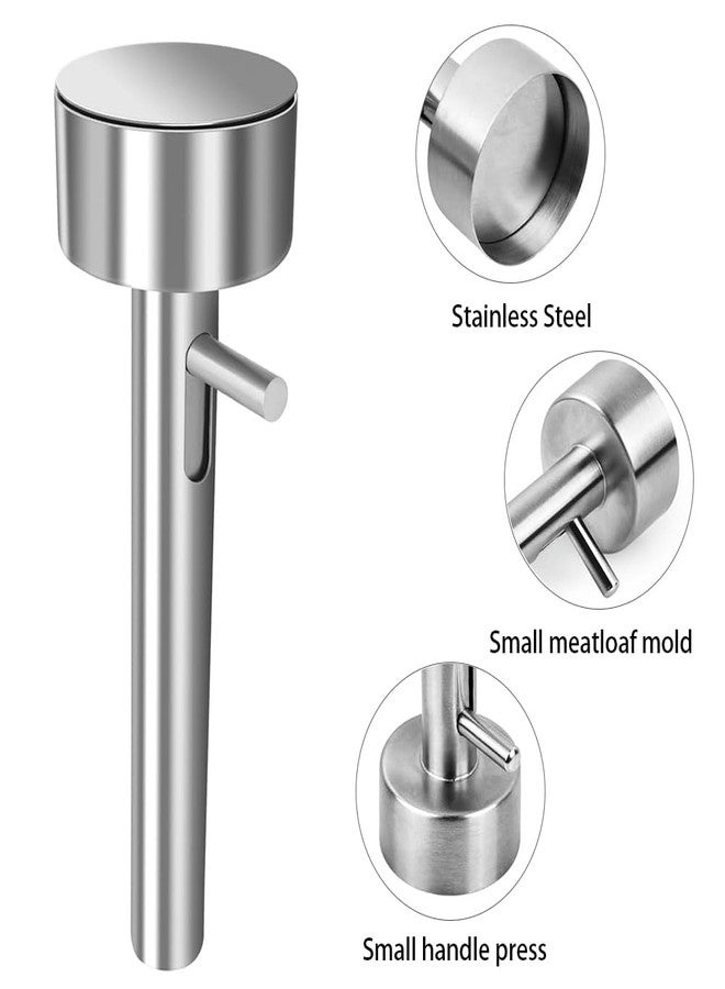 LZDGCC Falafel Scoop With Spatula, Meatball Maker Tool, Stainless Steel Professional Falafel Maker Scoop, Meatball Scoop, Falafel Frozen, Falafel Maker Tool, Food Safe & Non-Sticky Falafel Baller Scoop Mold - Image 4