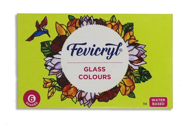 Rainbow DIY - Fiberglass Painting Kit, Flower Bouquet, Medium (7.75x10.5 inch), Design No. 1226 - Image 3