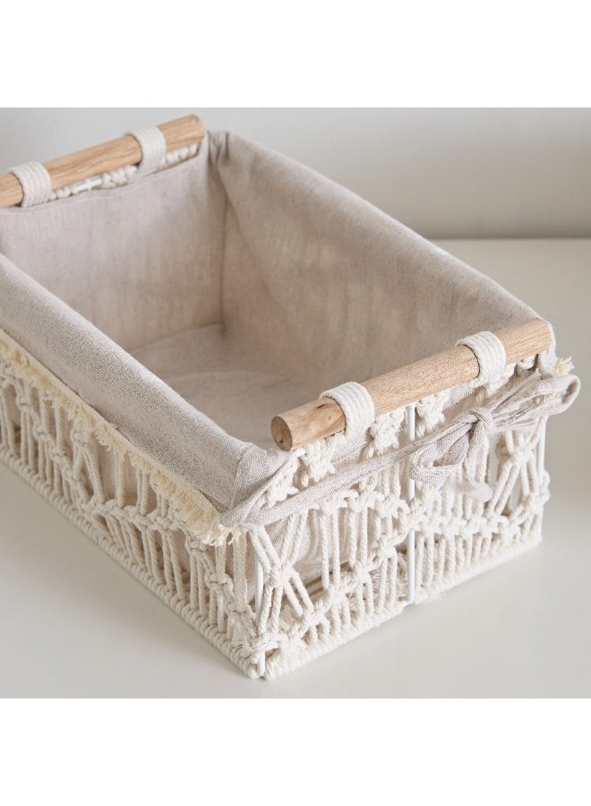 Home Box Valerie Storage Basket 30 x 13 x 19 cm  - Image 4