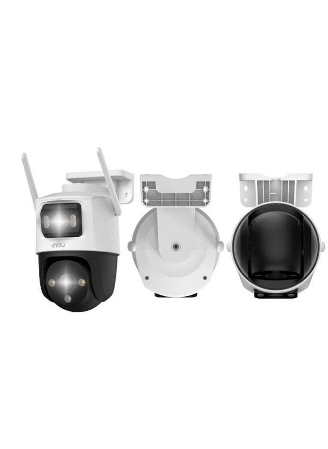 IMOU - Cruiser Dual Lens 6MP 3K Outdoor WiFi Surveillance Camera, Resolution (3MP fixed lens and 3MP PT lens), Color Night Vision up to 30m, AI Person/Vehicle Detection, Automatic PT Tracking, Two-Way Audio, IP66 (IPC-S7XEN-6M0WED) - Image 1