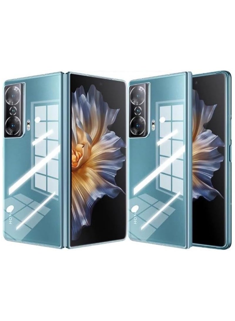general Cover Compatible with Honor Magic Vs, Transparent Hard PC Anti-scratch Case, Slim Anti-Shock Anti-Yellowing Protection - Image 1